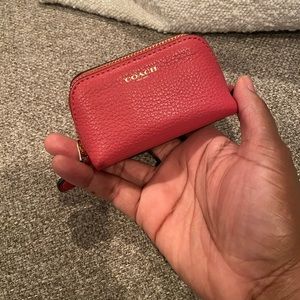 Coach mini cosmetic case